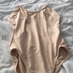capezio nude leotard
